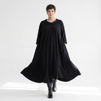 Ballonkleid von AKH Fashion aus Materialmix, ausgefallene, zeitlose Lagenlook Mode