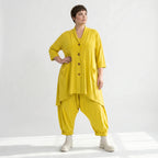 A-Form Jacke von AKH Fashion aus Materialmix, ausgefallene, zeitlose Lagenlook Mode