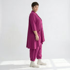 A-Form Jacke von AKH Fashion aus Materialmix, ausgefallene, zeitlose Lagenlook Mode