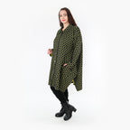  Ballonjacke von AKH Fashion aus Materialmix, 1365.06864, Schwarz-Lime, Raute, Schick