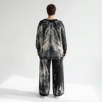 Tie-Dye Oversize Zweiteiler aus French Terry von B-One – Komfort trifft Avantgarde | Modeare