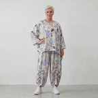 Oversized Shirt in Leinenoptik mit asymmetrischem Saum in Magnolia für lässige Sommertage