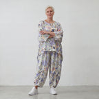Oversized Shirt in Leinenoptik mit asymmetrischem Saum in Magnolia für lässige Sommertage