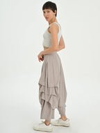  Haremshose von Les Mios aus Baumwolle, 7006, Beige, Schick, Modern, Bequem, Schick