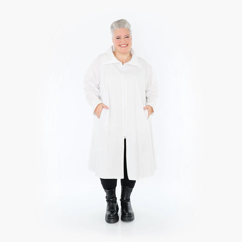 A-Form Bluse von AKH Fashion aus Baumwolle, ausgefallene, zeitlose Lagenlook Mode