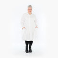  A-Form Bluse von AKH Fashion aus Baumwolle, 1223.07505, Weiß, Schick, Modern, Bequem