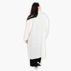  AKH Fashion Mantel in gerader Form, aus Viskose, 1288.06934, Weiß, Kariert, Schick