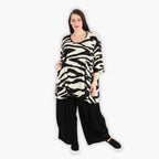 A-Form Shirt von AKH Fashion aus Viskose, ausgefallene, zeitlose Lagenlook Mode
