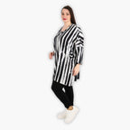 Shirt von AKH Fashion aus Viskose in gerader Form, ausgefallene Lagenlook Mode