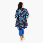 Shirt von AKH Fashion aus Viskose in Glocken-Form, ausgefallene Lagenlook Mode