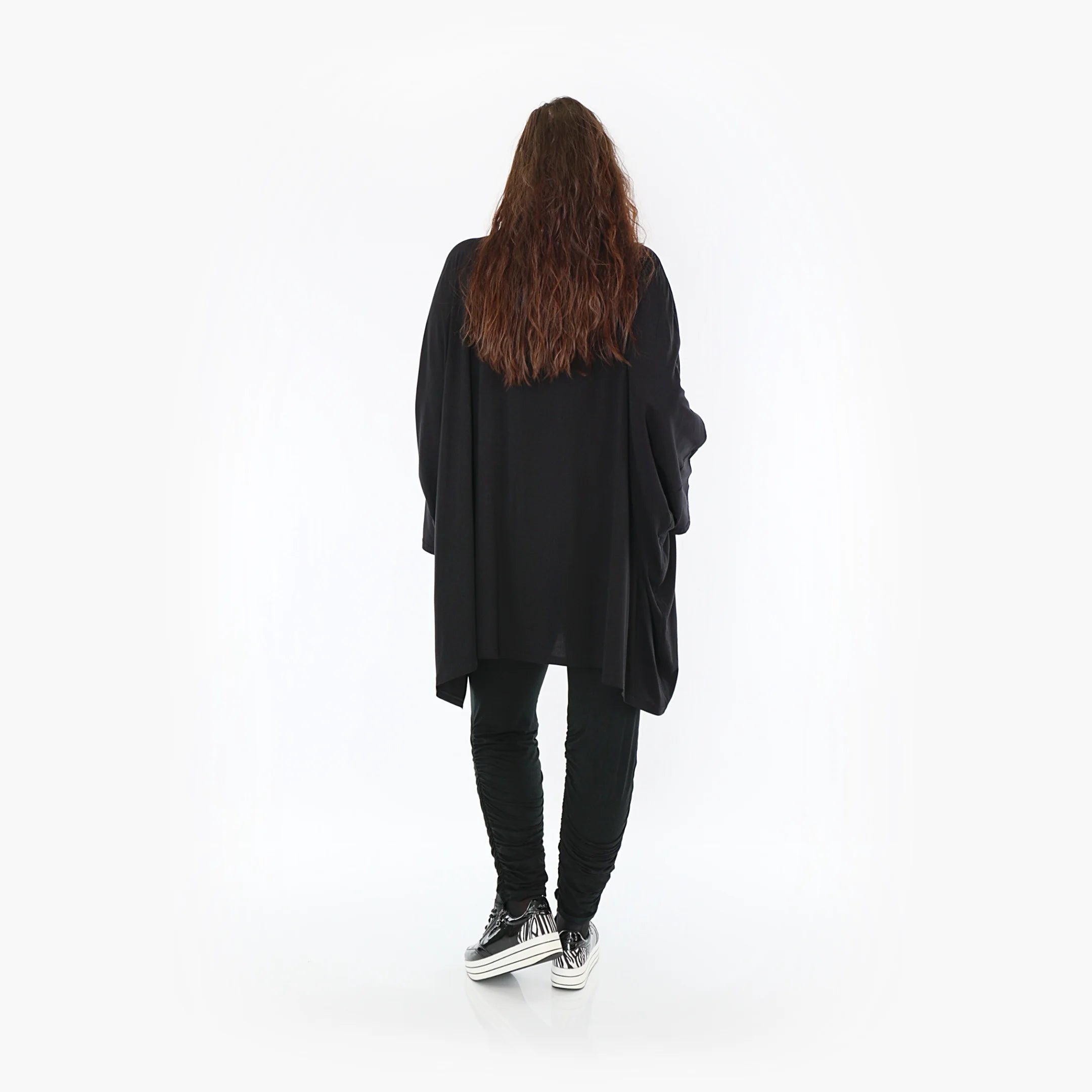 Bluse von AKH Fashion aus Viskose in kastiger Form, ausgefallene Lagenlook Mode