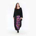  Ballonhose von AKH Fashion aus Viskose, 1381.08069, Fuchsia, Grafik, Schick, Modern