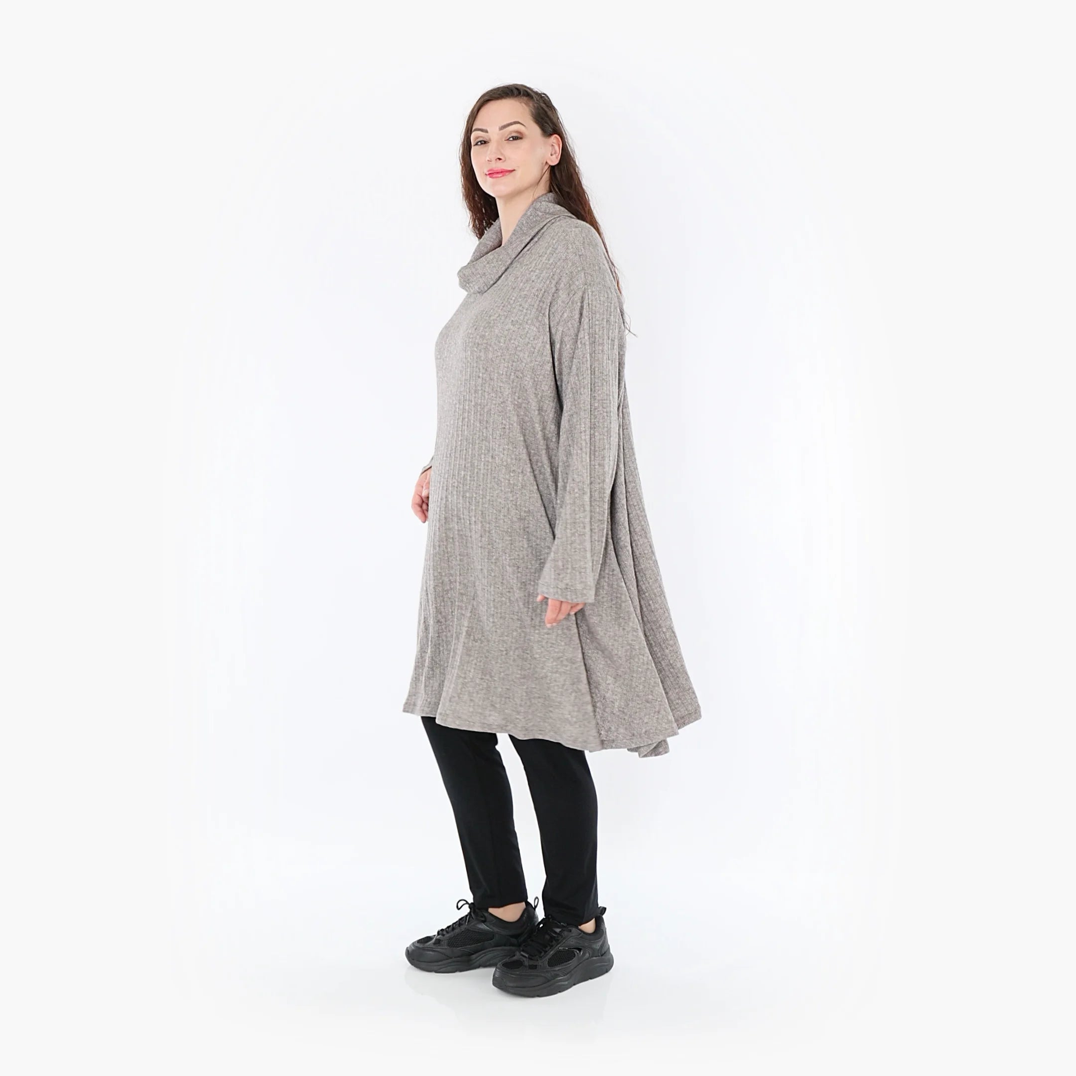 A-Form Shirt von AKH Fashion aus Polyurethan, ausgefallene, zeitlose Lagenlook Mode