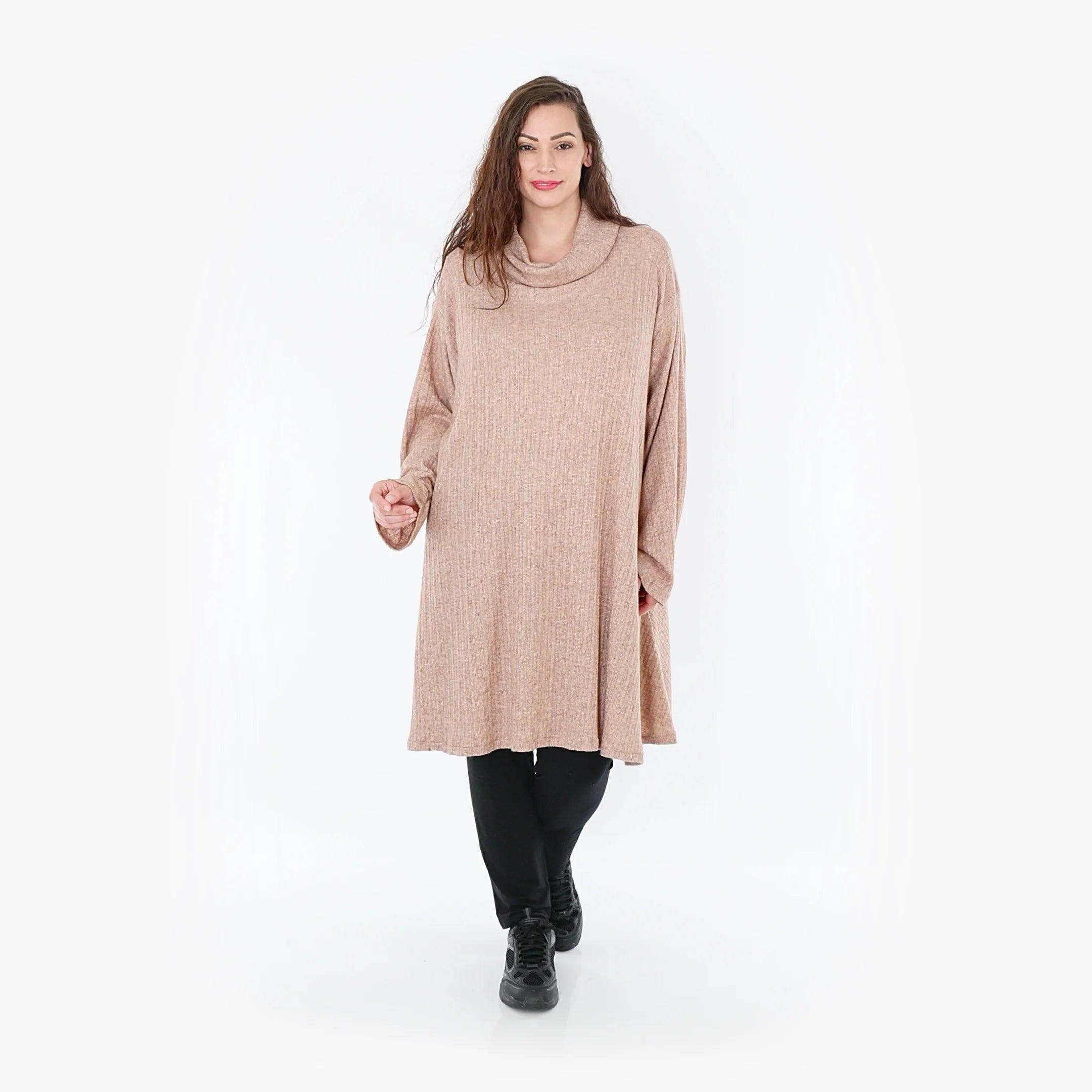 A-Form Shirt von AKH Fashion aus Polyurethan, ausgefallene, zeitlose Lagenlook Mode