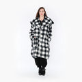 Ballonmantel von AKH Fashion aus Polyester, ausgefallene, zeitlose Lagenlook Mode