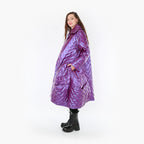  Ballonmantel von AKH Fashion aus Polyester, 1387.03023, Fuchsia, Grafik, Schick, Modern