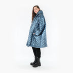  Ballonjacke von AKH Fashion aus Polyester, 1387.06660, Eisblau, Grafik, Schick, Modern