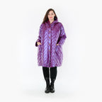  Ballonjacke von AKH Fashion aus Polyester, 1387.06660, Fuchsia, Grafik, Schick, Modern