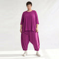 Haremshose von AKH Fashion aus Materialmix, ausgefallene, zeitlose Lagenlook Mode