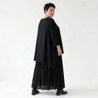 A-Form Rock von AKH Fashion aus Viskose, 1576.07186, Schwarz, Ausgefallen, Zeitlos, Schick