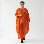 Ballonhose von AKH Fashion aus Viskose, 1576.07189, Orange, Ausgefallen, Zeitlos, Schick
