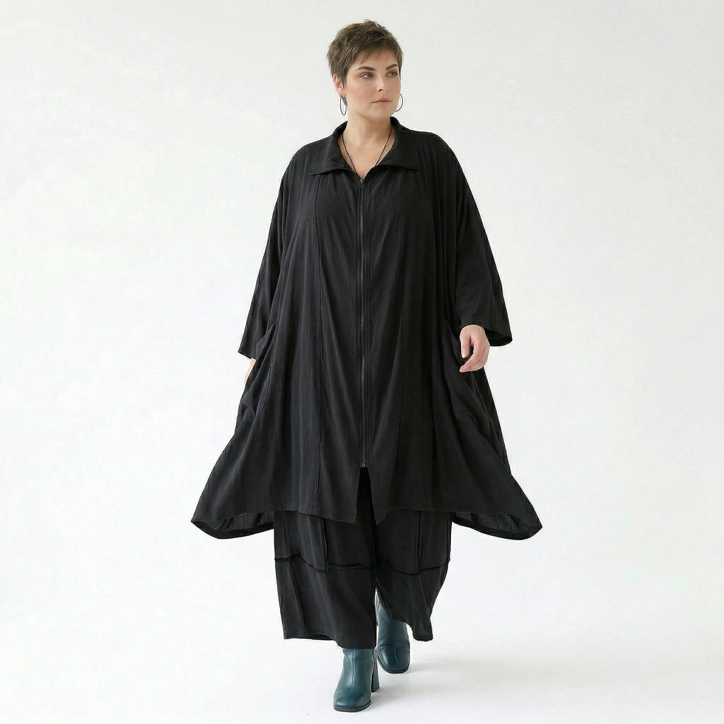 Ballonhose von AKH Fashion aus Viskose, 1576.07189, Schwarz, Ausgefallen, Zeitlos, Schick