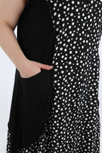 Ballonkleid von AKH Fashion aus Viskose, ausgefallene, zeitlose Lagenlook Mode