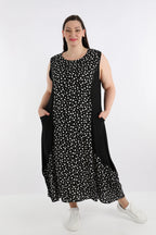 Ballonkleid von AKH Fashion aus Viskose, ausgefallene, zeitlose Lagenlook Mode