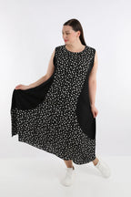 Ballonkleid von AKH Fashion aus Viskose, ausgefallene, zeitlose Lagenlook Mode