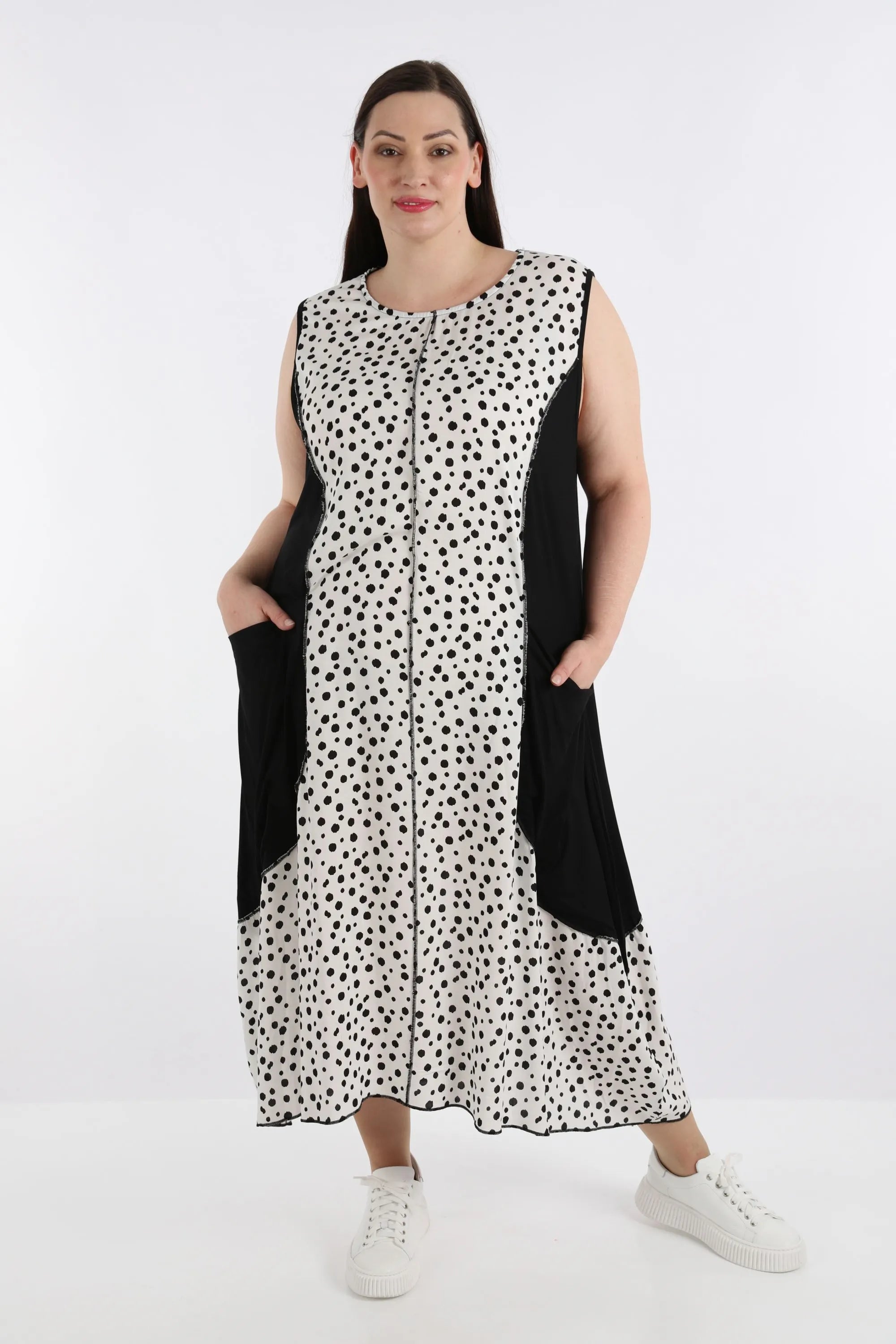 Ballonkleid von AKH Fashion aus Viskose, ausgefallene, zeitlose Lagenlook Mode