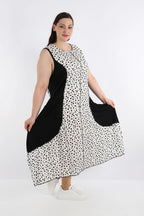 Ballonkleid von AKH Fashion aus Viskose, ausgefallene, zeitlose Lagenlook Mode