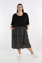 A-Form Kleid von AKH Fashion aus Viskose, ausgefallene, zeitlose Lagenlook Mode