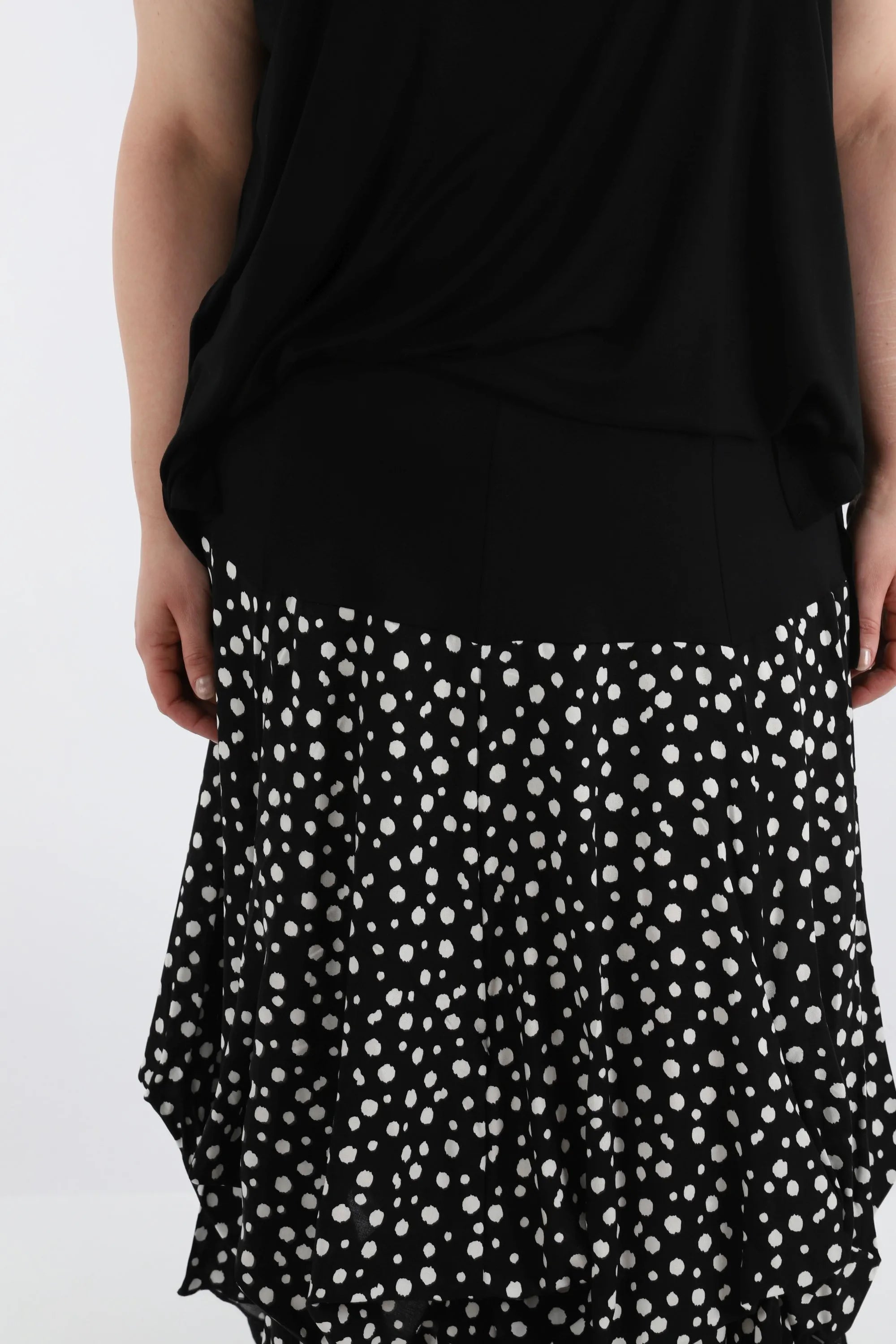 Ballonrock von AKH Fashion aus Viskose, ausgefallene, zeitlose Lagenlook Mode