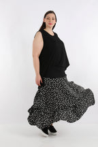 Ballonrock von AKH Fashion aus Viskose, ausgefallene, zeitlose Lagenlook Mode
