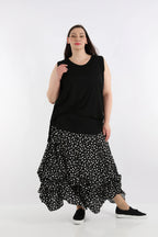 Ballonrock von AKH Fashion aus Viskose, ausgefallene, zeitlose Lagenlook Mode