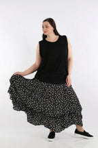 Ballonrock von AKH Fashion aus Viskose, ausgefallene, zeitlose Lagenlook Mode