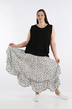 Ballonrock von AKH Fashion aus Viskose, ausgefallene, zeitlose Lagenlook Mode