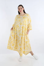 A-Form Kleid von AKH Fashion aus Viskose, ausgefallene, zeitlose Lagenlook Mode