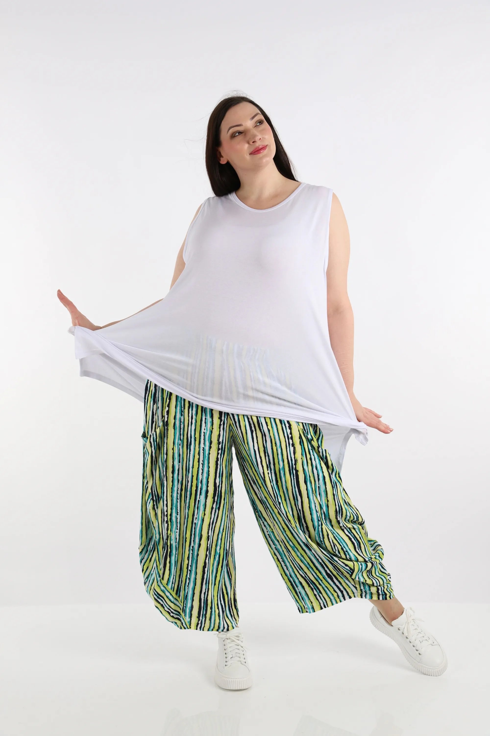 Ballonhose von AKH Fashion aus Viskose, ausgefallene, zeitlose Lagenlook Mode