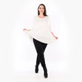  Geraffte Leggings von AKH Fashion aus Viskose, 1233.06580, Schwarz, Schick, Modern, Bequem