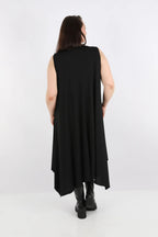 A-Form Tunika von AKH Fashion aus Viskose, 1233.05927, Schwarz, Ausgefallen, Zeitlos