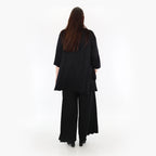 Hose von AKH Fashion aus Viskose in gerader Form, ausgefallene Lagenlook Mode