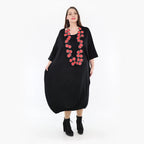 Ballonkleid von AKH Fashion aus Viskose, ausgefallene, zeitlose Lagenlook Mode