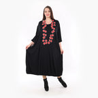 Ballonkleid von AKH Fashion aus Viskose, ausgefallene, zeitlose Lagenlook Mode