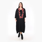Ballonkleid von AKH Fashion aus Viskose, ausgefallene, zeitlose Lagenlook Mode