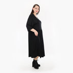  Ballonkleid von AKH Fashion aus Viskose, 1233.06948, Schwarz, Schick, Modern, Bequem