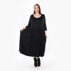  Ballonkleid von AKH Fashion aus Viskose, 1233.06948, Schwarz, Schick, Modern, Bequem
