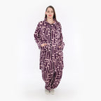  AKH Fashion Mantel in Vokuhila-Form, aus Viskose, 1318.02276, Beere-Rosa, Schick, Modern