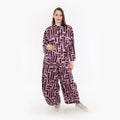  AKH Fashion Jacke in kastiger Form, aus Viskose, 1318.06929, Beere-Rosa, Schick, Modern