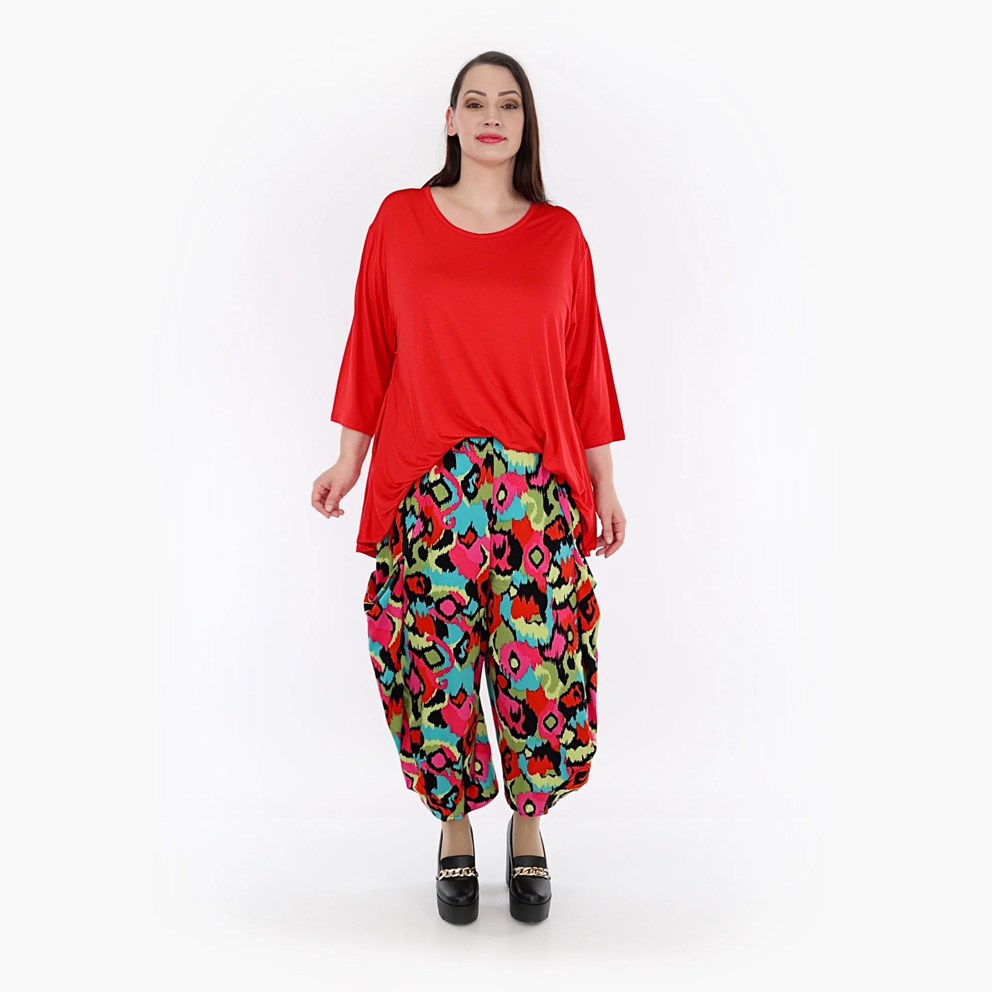  Ballonhose von AKH Fashion aus Viskose, 1319.08069, Multicolour, Farbmix, Schick, Modern